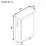 Carcasa modul inferior Ambianta Bonita MI7 200, MDF, Ivory