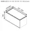 Modul superior Ambianta Bonita AS 800, MDF, Antracit