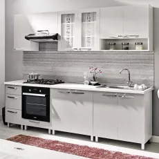 Кухня Ambianta Fresh 2.6 м, ДСП, Серый