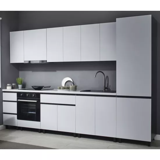 Кухня Ambianta Astra 3.2 м, ДСП, Белый