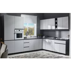 Кухня Ambianta Astra 3.3x2.5 м, ДСП, Белый