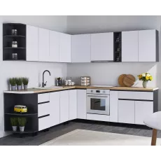 Кухня Ambianta Astra 2.4x2.5 м, ДСП, Белый