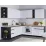 Кухня Ambianta Astra 2.4x2.5 м, ДСП, Белый