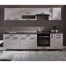 Bucatarie Ambianta Iris 2.8 m, PAL, Alb Samoa