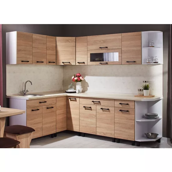 Bucatarie Ambianta Iris 1.7x2.4 m, PAL, Bordolino