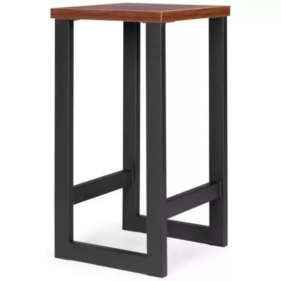 Scaun Modern Home PJJBS0025, Dark Brown/Black