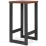 Scaun Modern Home PJJBS0025, Dark Brown/Black
