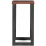 Scaun Modern Home PJJBS0025, Dark Brown/Black