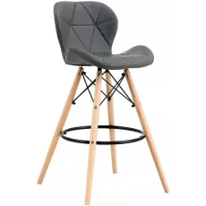 Scaun Sunrise B-07 PU, Gray/Beech Scaun Sunrise B-07 PU, Gray/Beech
