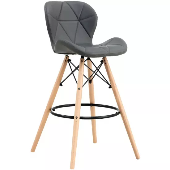 Scaun Sunrise B-07 PU, Gray/Beech