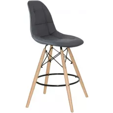 Scaun Sunrise B-04 PU, Gray/Beech Scaun Sunrise B-04 PU, Gray/Beech