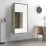 Vitrina suspendata Fortuna Carlin (120 cm), Pine Picea/White Matt