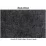 Canapea dreaptă Modern Lido, Alaska 10 Total Eclipse (Dark Gray)