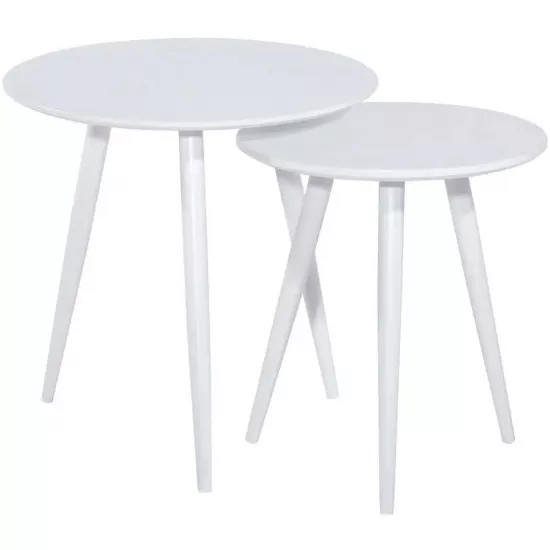 Set masute pentru reviste Signal Cleo, White