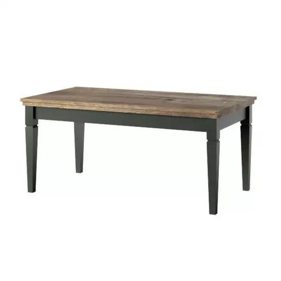 Măsuţă cafea Helvetia Evora №99, Green/Lefkas Oak