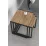 Set masute pentru reviste Fabulous Metal Nesting, Pine/Black
