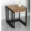 Set masute pentru reviste Fabulous Metal Nesting, Pine/Black