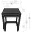 Set masute pentru reviste Fabulous Metal Nesting, Anthracite/Black