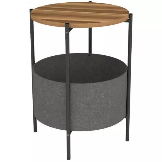 Столик журнальный Fabulous With Bag, Wanut/Black