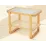 Столик журнальный Costway JV11093NA, 70x44 см, Natural