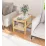 Столик журнальный Costway JV11093NA, 70x44 см, Natural
