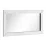 Oglinda de perete Helvetia Arno №04 (120 cm) , White Gloss/Silver