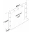 Oglinda cu iluminare de perete Mirage Meble EF108 (90 cm) , White