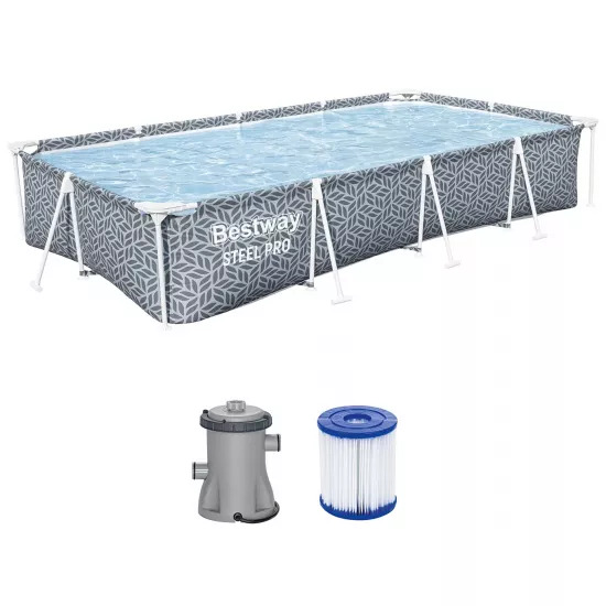 Piscină cu cadru Bestway Steel Pro 561FV, 366x201x66 cm, 4000 l