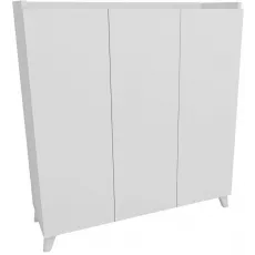 Тумба Fabulous Multifunctional Cabinet With 3 Doors (90 см), White Тумба Fabulous Multifunctional Cabinet With 3 Doors (90 см), White