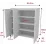 Тумба Fabulous Multifunctional Cabinet With 3 Doors (90 см), White