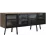 Tumbă Mirage Meble GD112 (180 cm), Hitit Walnut