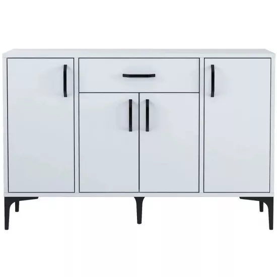 Tumbă Mirage Meble JE136 (120 cm), White