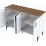 Тумба Mirage Meble JE162 (120 см), White/Walnut