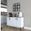 Тумба Mirage Meble JE162 (120 см), White/Walnut