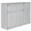 Тумба Modern Komfi 120 (120 см), Craft Oak White
