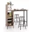 Set de sufragerie Costway JV10669BN 1+3, Brown