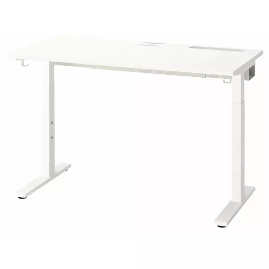 Masa de birou Ikea Mittzon 140x60, Alb