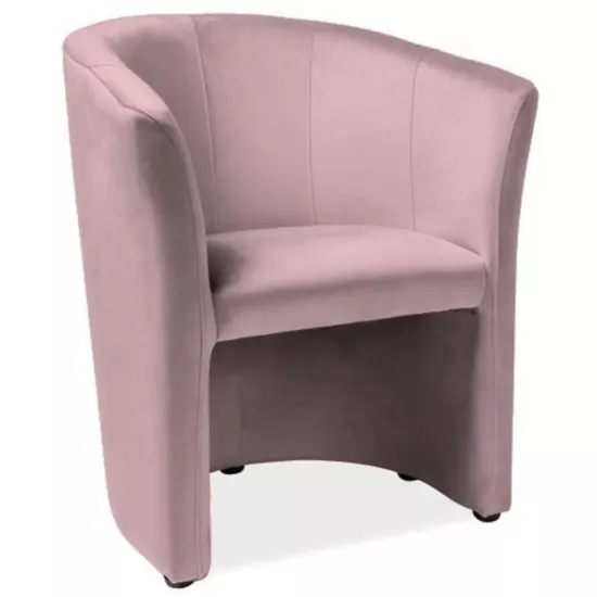 Fotoliu Signal TM-1 Velvet, Antique Rose/Wenge