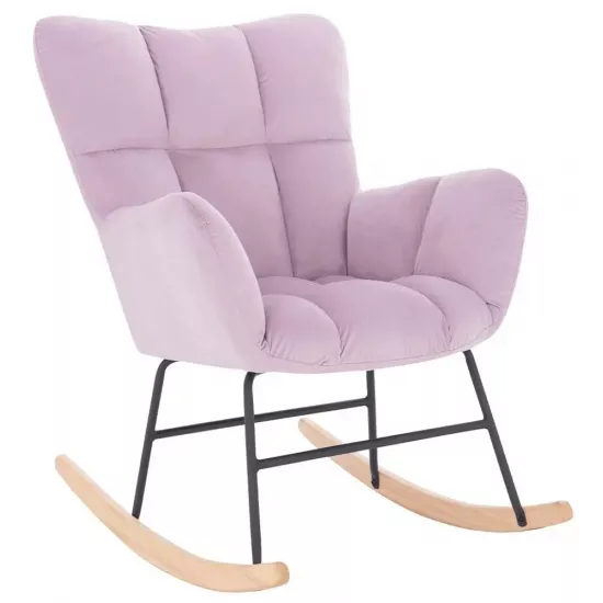 Кресло-качалка Tempo Kondela Kemaro (Pink)