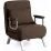 Fotoliu Mebel Elite Bart, Brown/Chrome