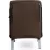 Fotoliu Mebel Elite Bart, Brown/Chrome