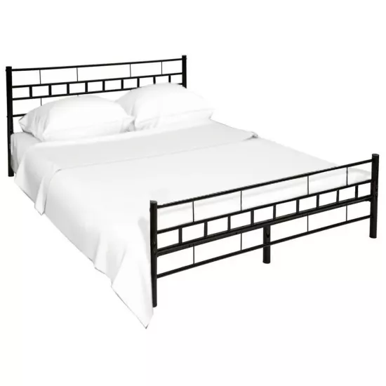 Кровать Mobhaus Tajgi, 140 x 200 см, Black