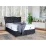 Континентальная кровать Ideal Mobila Mila, 160 x 200 см, Black