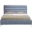 Кровать Montella Joe, 160 x 200 см, Riviera 80 Gray-Blue