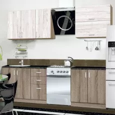 Кухня Modern Paola 2.0 м, ДСП, Vintage Oak/Craft Oak White