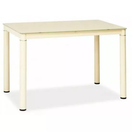 Masă pentru bucătărie Signal Galant 100x60, Cream