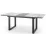 Masă pentru bucătărie Halmar Marley 160/200cm, White Marble/Gray/Black