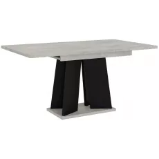 Masă pentru bucătărie Prospero Mufo K350, 120x90 cm extensibilă, Black