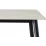 Masă pentru bucătărie Signal Rion, 160x70 cm, White/Black