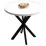 Masă pentru bucătărie Prestige WH Star Leg 70x75, White/Black